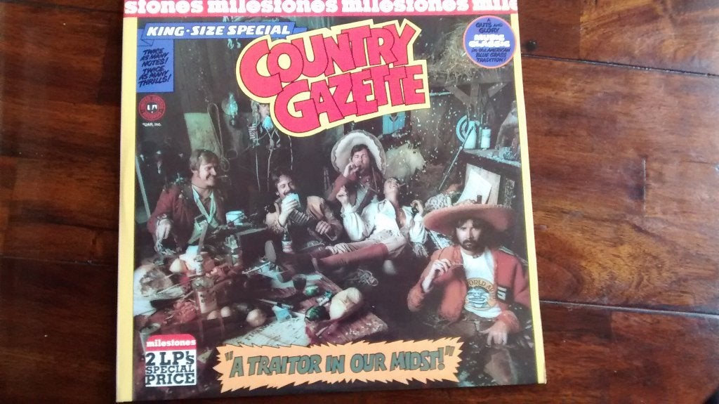 2 LP's van Country Gazette, Ophalen of Verzenden, Zo goed als nieuw, 12 inch, Dubbel-LP
