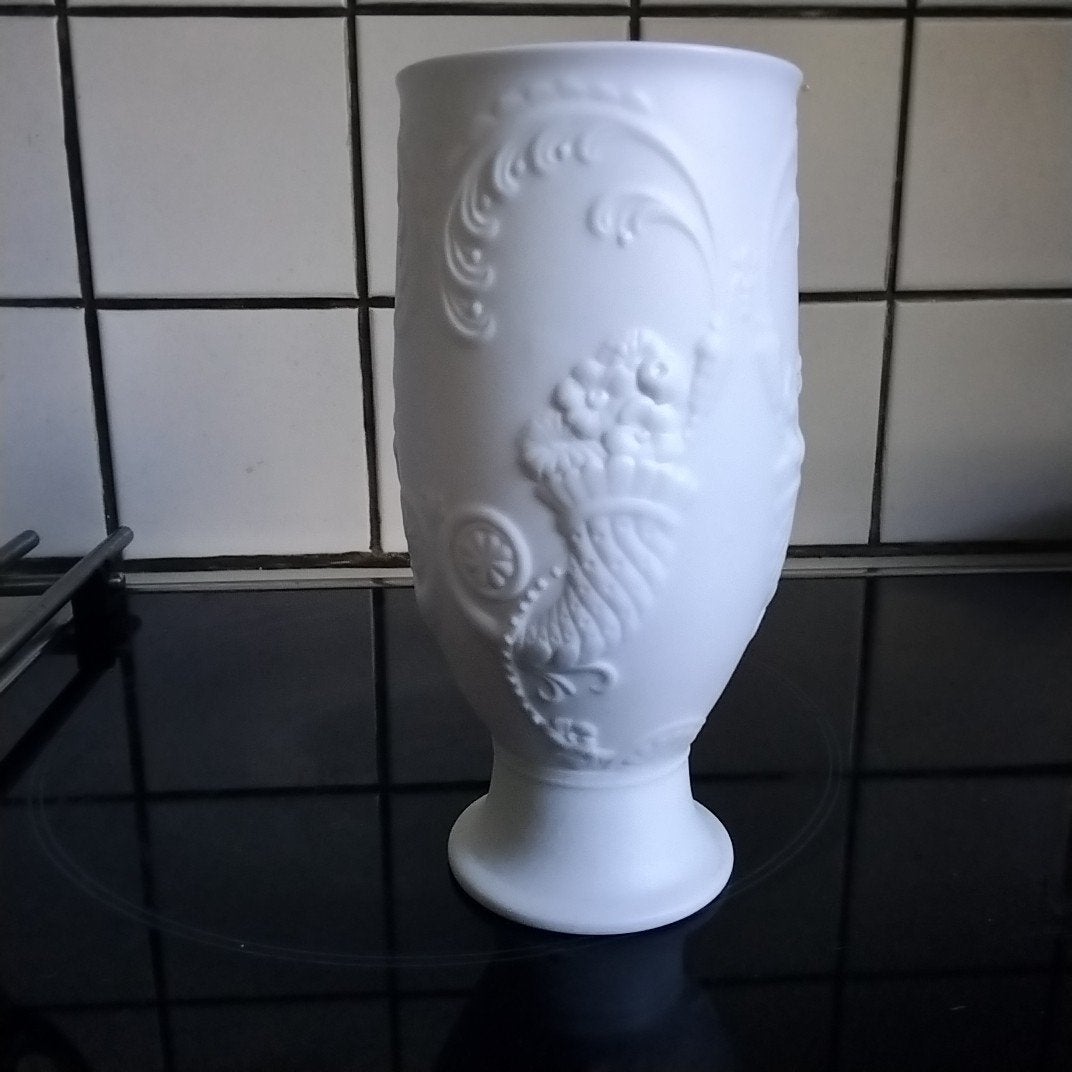 A K Kaiser biscuit vaas  "hoorn des overvloeds", Ophalen of Verzenden