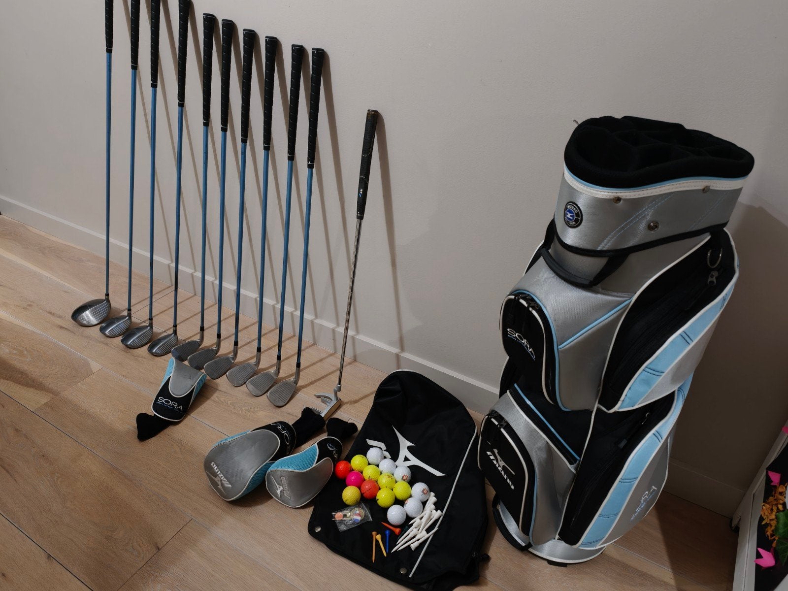 Foto 4 van Complete Luxe golfset dames Mizuno / als NIEUW + golftas