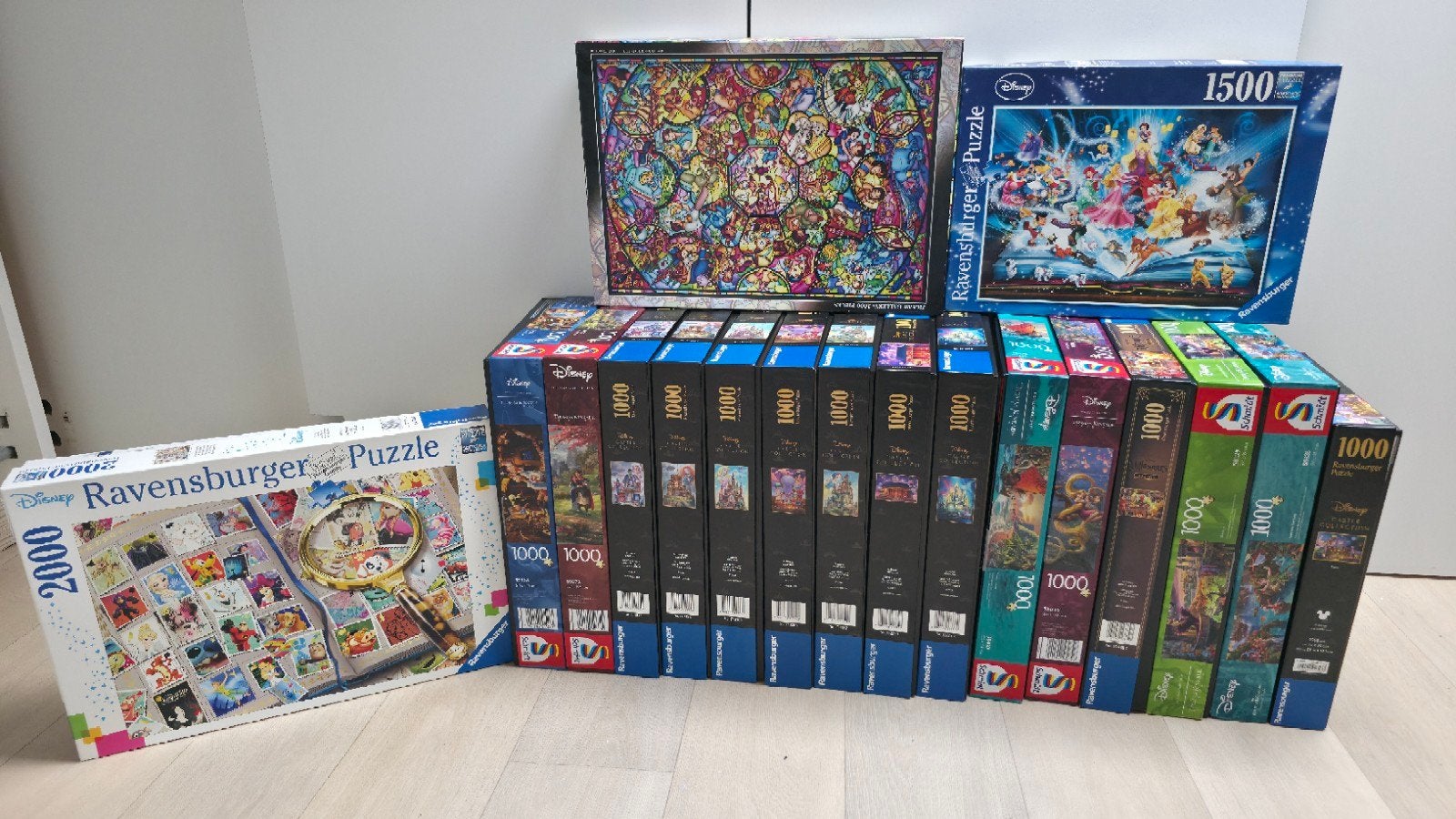 Grote collectie Disney legpuzzels (Ravensburger, Schmidt), Hobby en Vrije tijd, Denksport en Puzzels, Ophalen of Verzenden, Meer dan 1500 stukjes