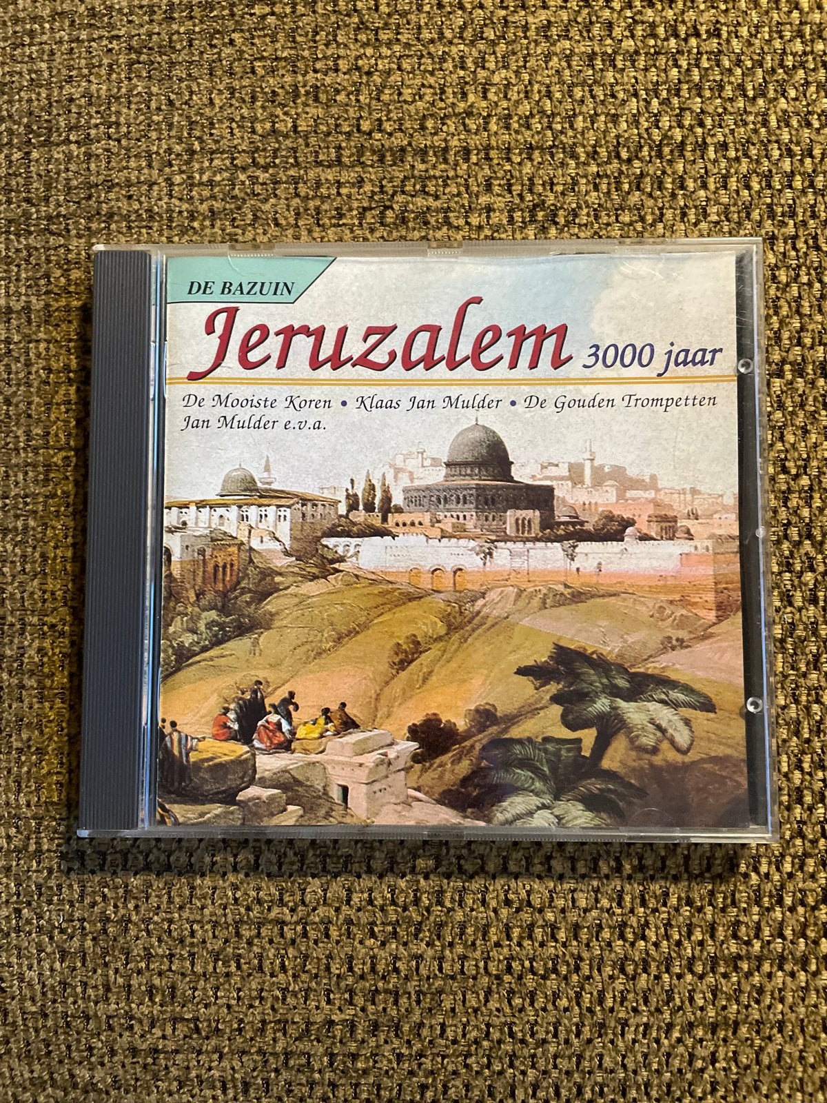 CD Jeruzalem 3000 jaar - De Mooiste Koren, Klaas Jan Mulder, Koren of Klassiek, Ophalen of Verzenden, Zo goed als nieuw, Verzamelalbum