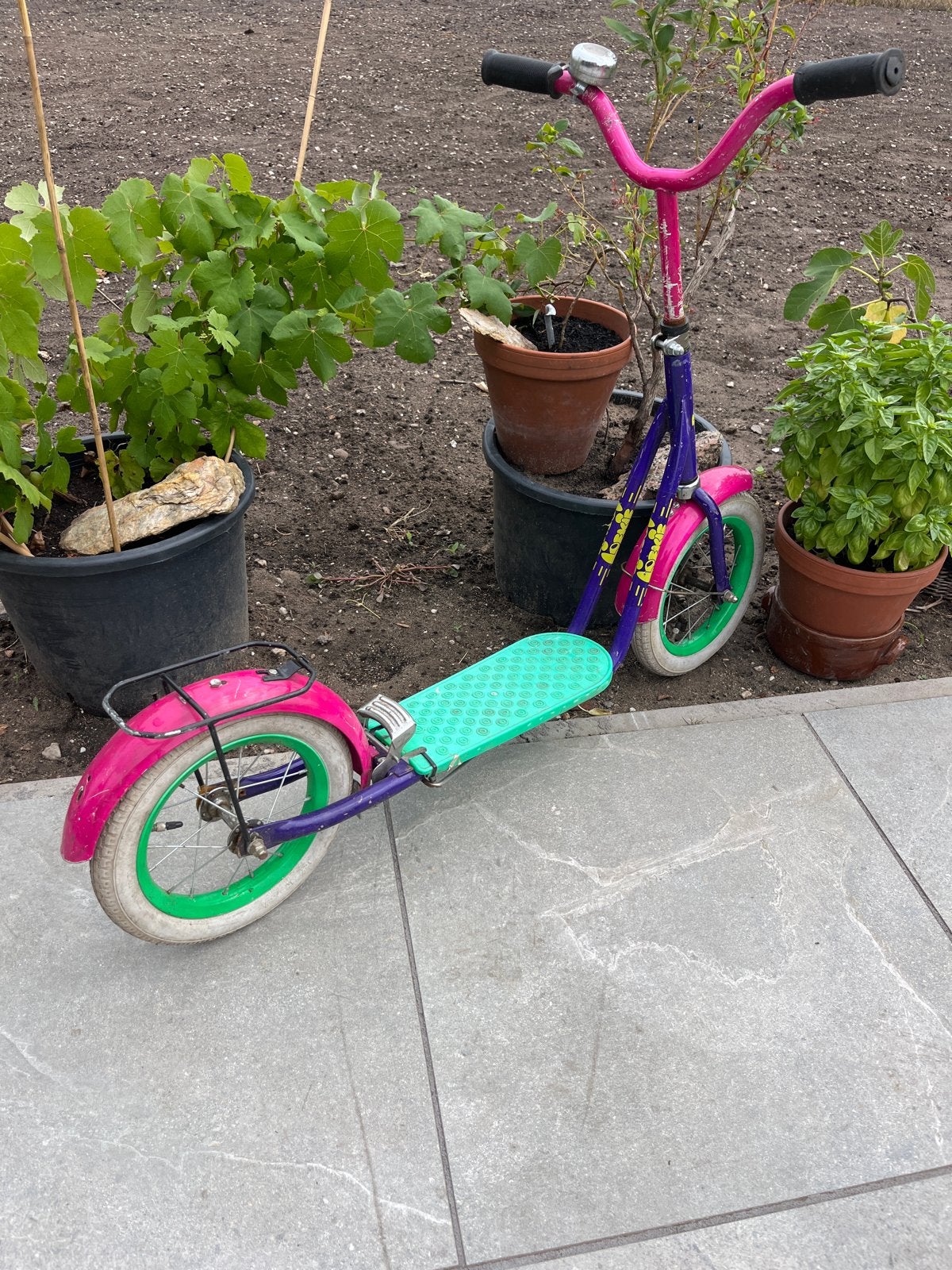 Leuke paars-roze step voor kinderen - Lobkr merk, Fietsen en Brommers, Steps, Ophalen, Gebruikt, Gewone step