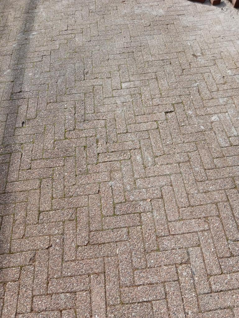 Klinkers (oprit), Tuin en Terras, Tegels en Klinkers, Ophalen, Gebruikt, Beton, Klinkers
