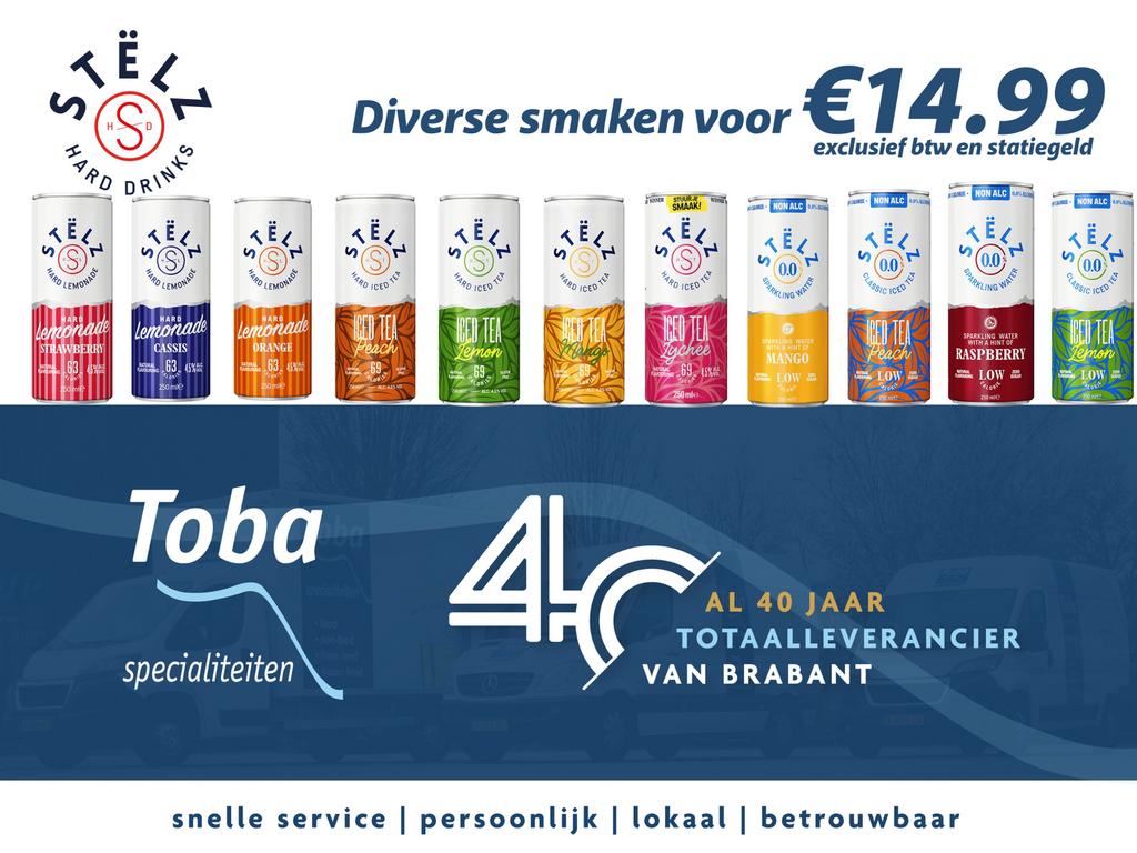 Stëlz diverse smaken – 150 trays €14,99, Diversen, Ophalen of Verzenden