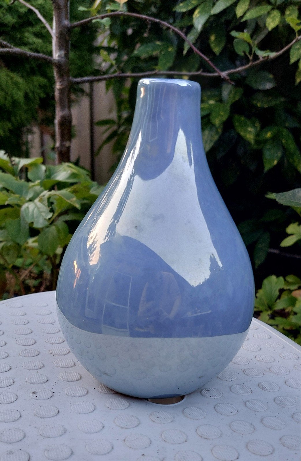 GRATIS schattig l.blauw vaasje, Ophalen, Blauw