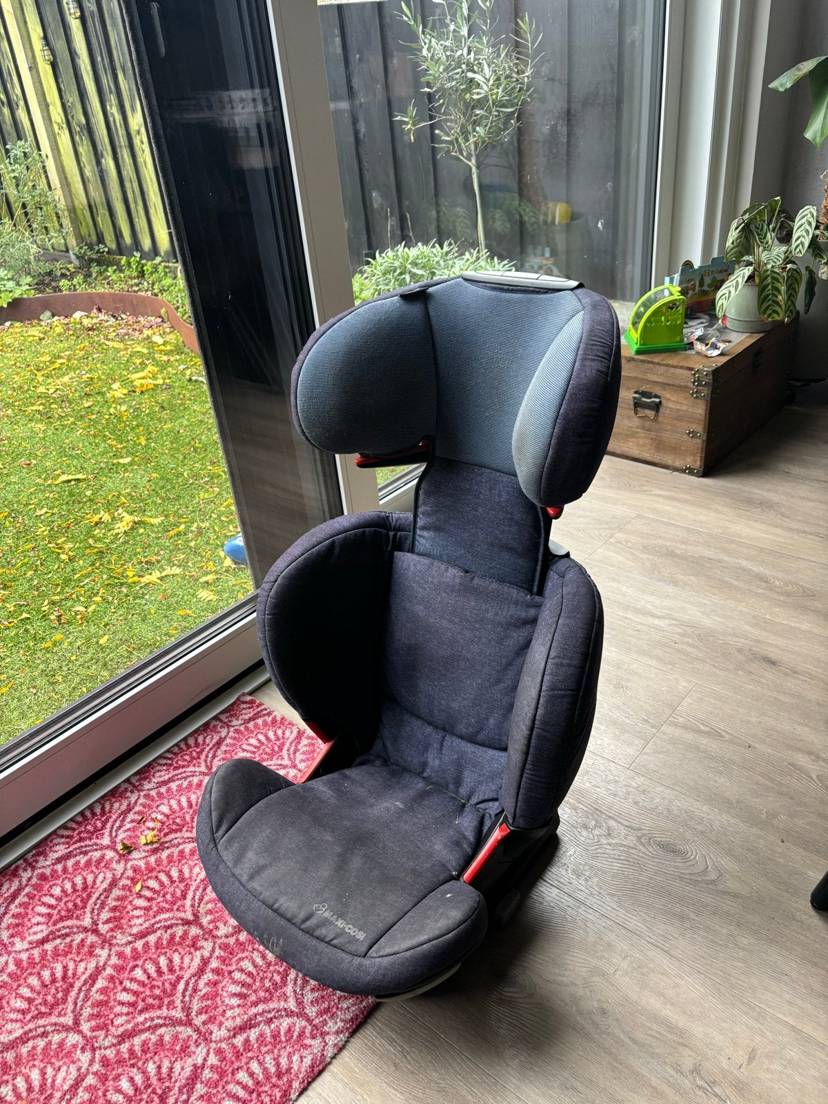 Maxi Cosi RodiFix AirProtect autostoel - Blauw, Ophalen, Autogordel of Isofix, Gebruikt, 15 t/m 36 kg