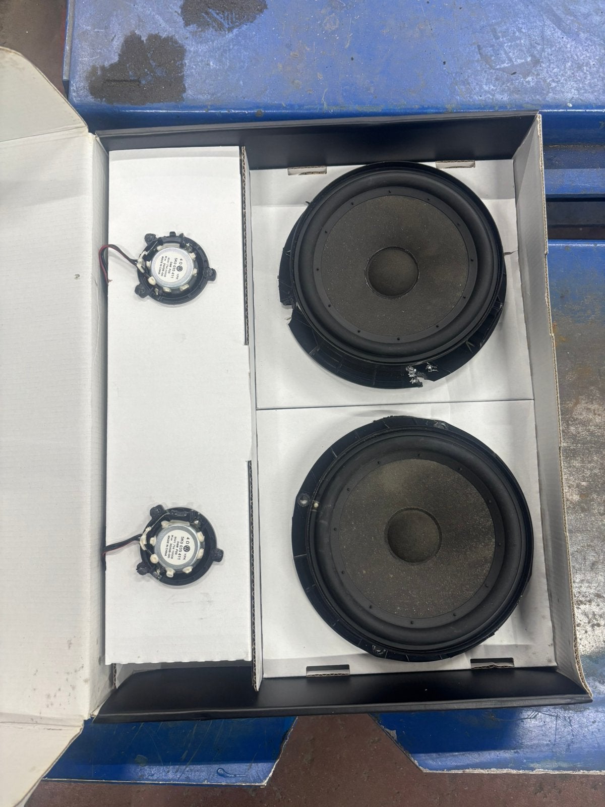 Volkswagen Golf 6 2.1 Front Speakers  Origineel GEBRUIKT !, Auto diversen, Autospeakers, Ophalen of Verzenden, Gebruikt