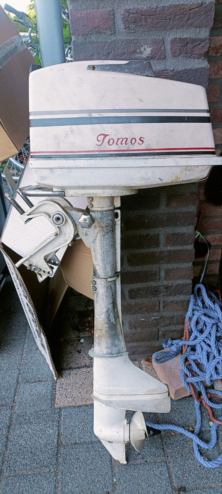 Buitenboordmotor 4 pk, Ophalen, Gebruikt, Motor en Techniek, Zeilboot of Motorboot