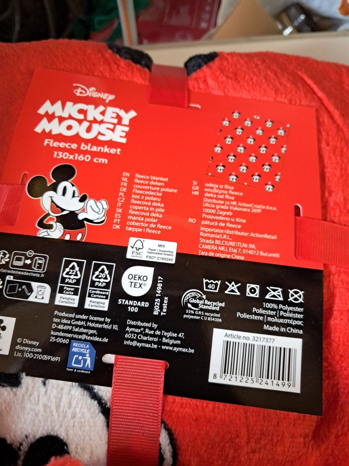 14 × Fleece dekens, Ophalen, Nieuw
