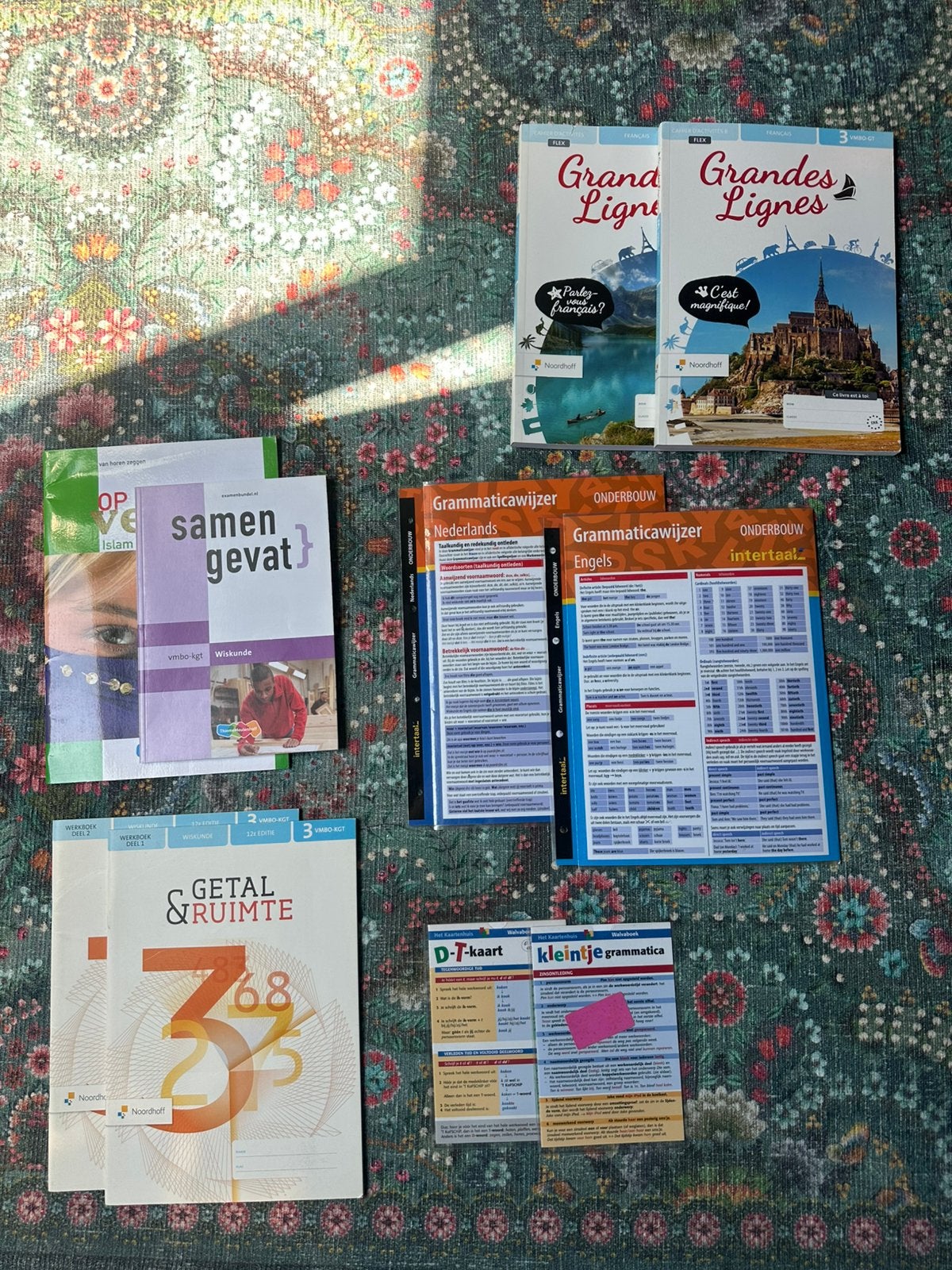 Groot Pakket Schoolboeken VMBO-KGT & Wijzers, Boeken, Ophalen of Verzenden, Beta, Zo goed als nieuw, Overige niveaus