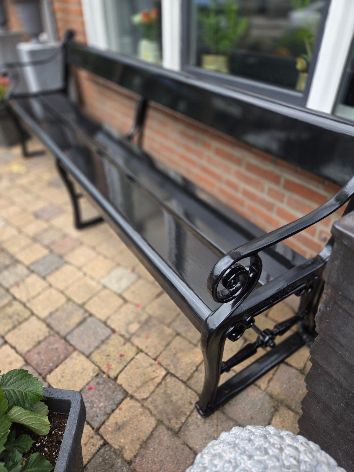 Gardeluxe tuinbank posidon, Ophalen