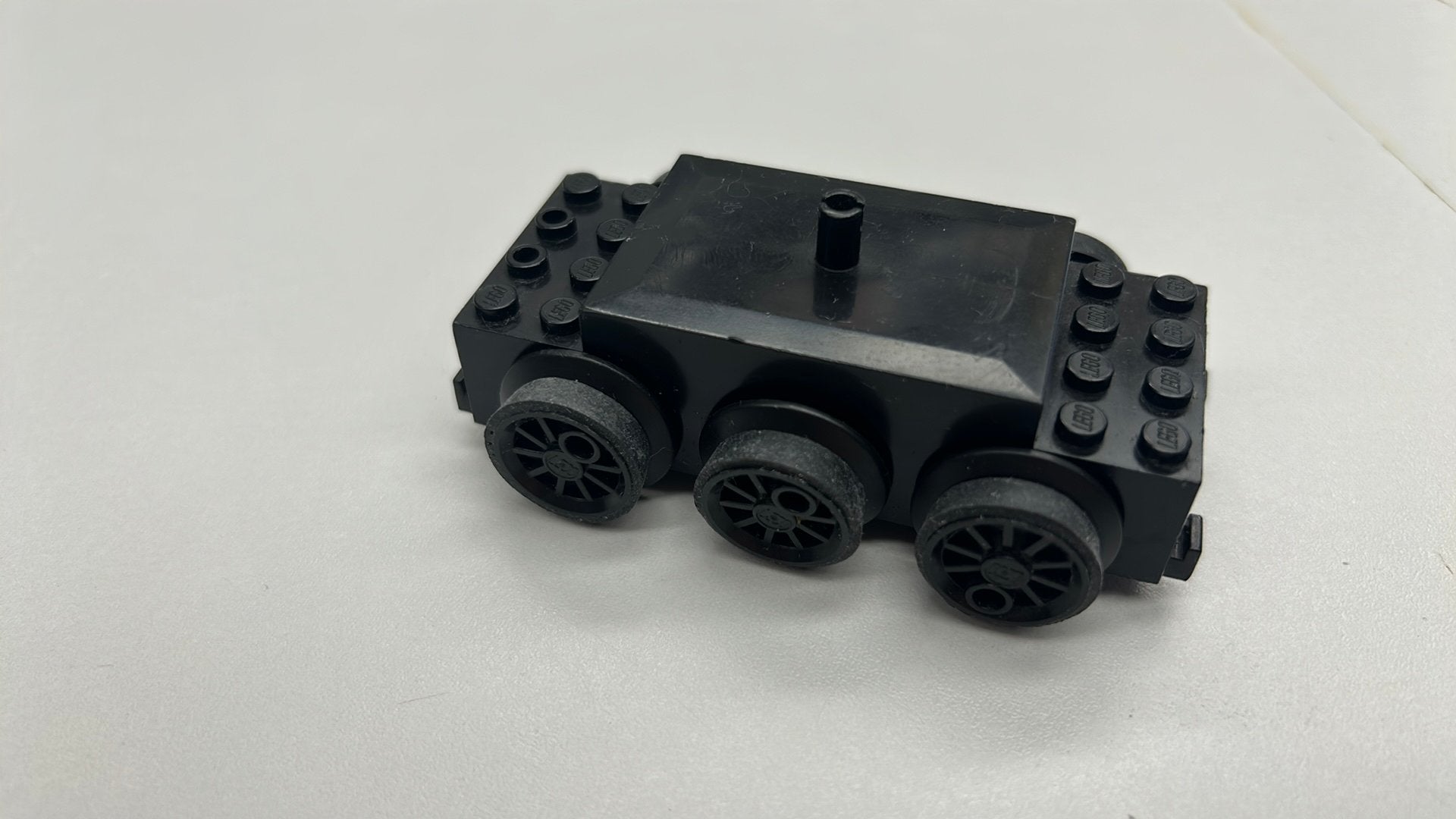 SB2959 Lego trein motor 12v anti slip bandjes zwart 7865, Ophalen of Verzenden, Zo goed als nieuw