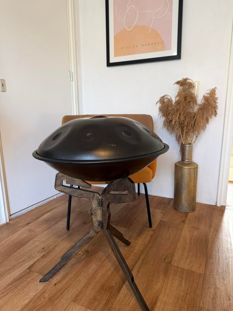 Handpan – 9 tonen – Uitstekende staat (Vanda), Muziek en Instrumenten, Percussie, Zo goed als nieuw, Melodische percussie, Ophalen