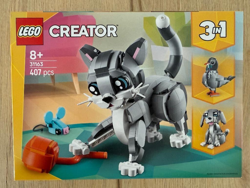 Nieuwe LEGO creator 3 in 1 set 31163 (kat/duif/hond), Lego, Nieuw, Ophalen of Verzenden, Compleet