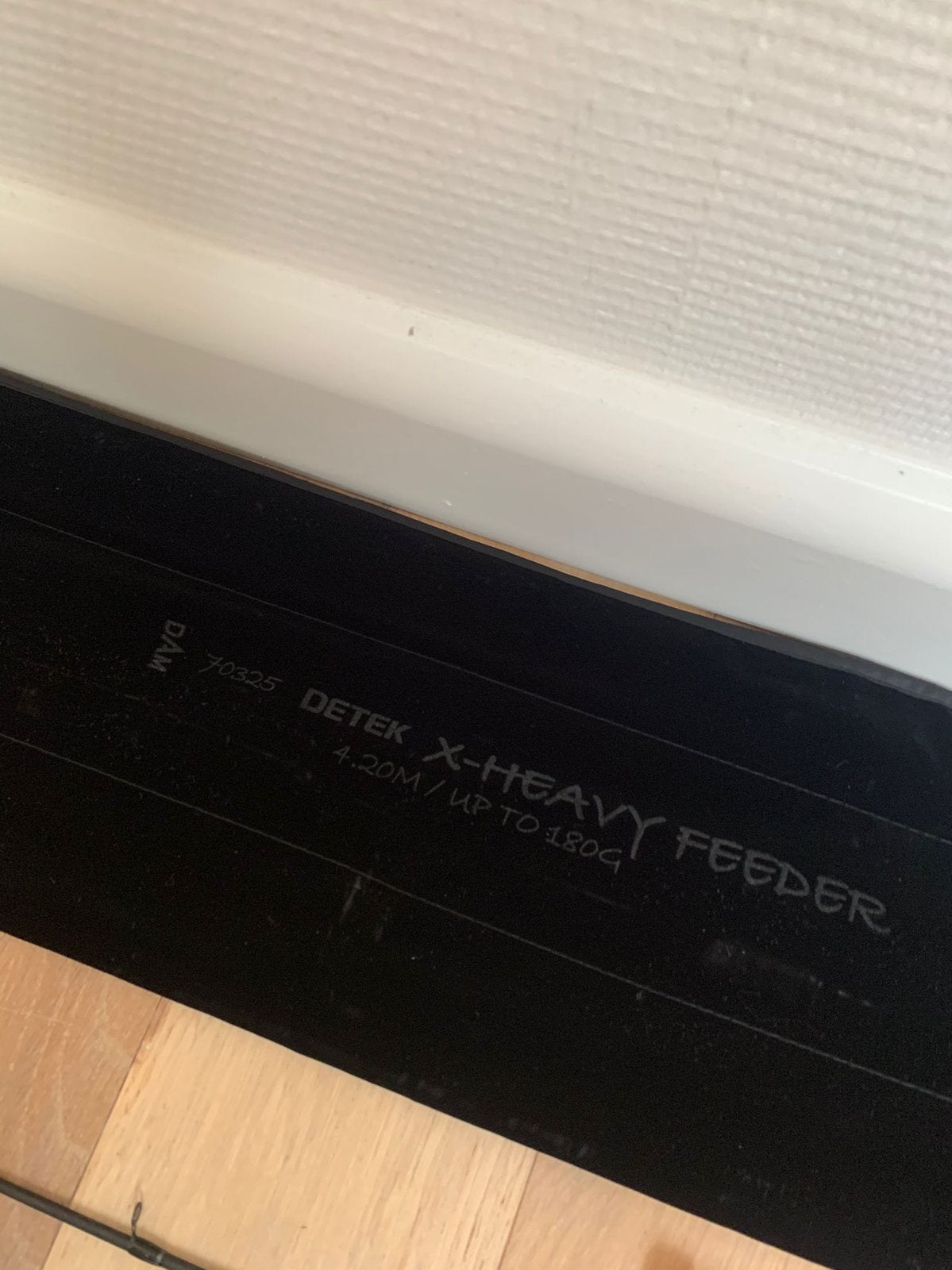 Nieuwe Dam Detek X-Heavy feederhengel, 4.20m & 180 gr, Watersport en Boten, Hengelsport | Witvissen, Dam, Werphengel, Nieuw, Ophalen of Verzenden