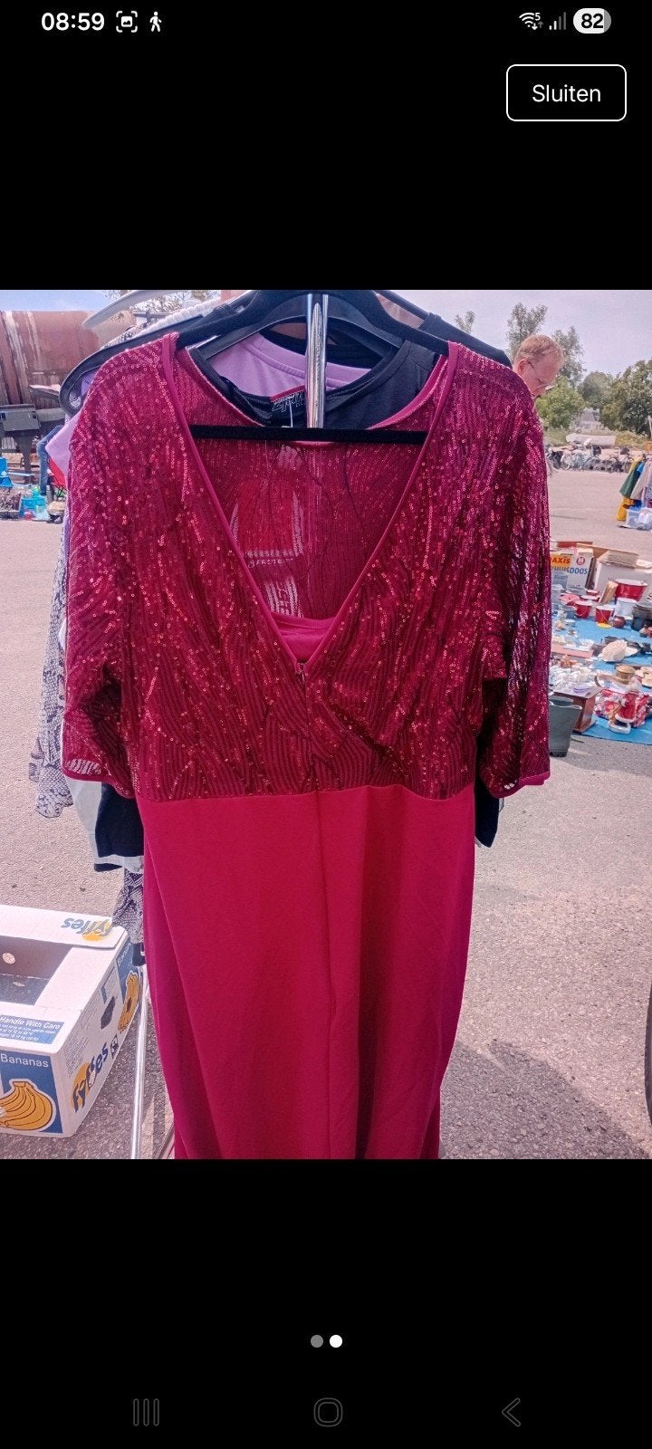 feestjurk  44, Kleding | Dames, Gelegenheidskleding, Galajurk, Maat 46/48 (XL) of groter, Nieuw, Ophalen of Verzenden