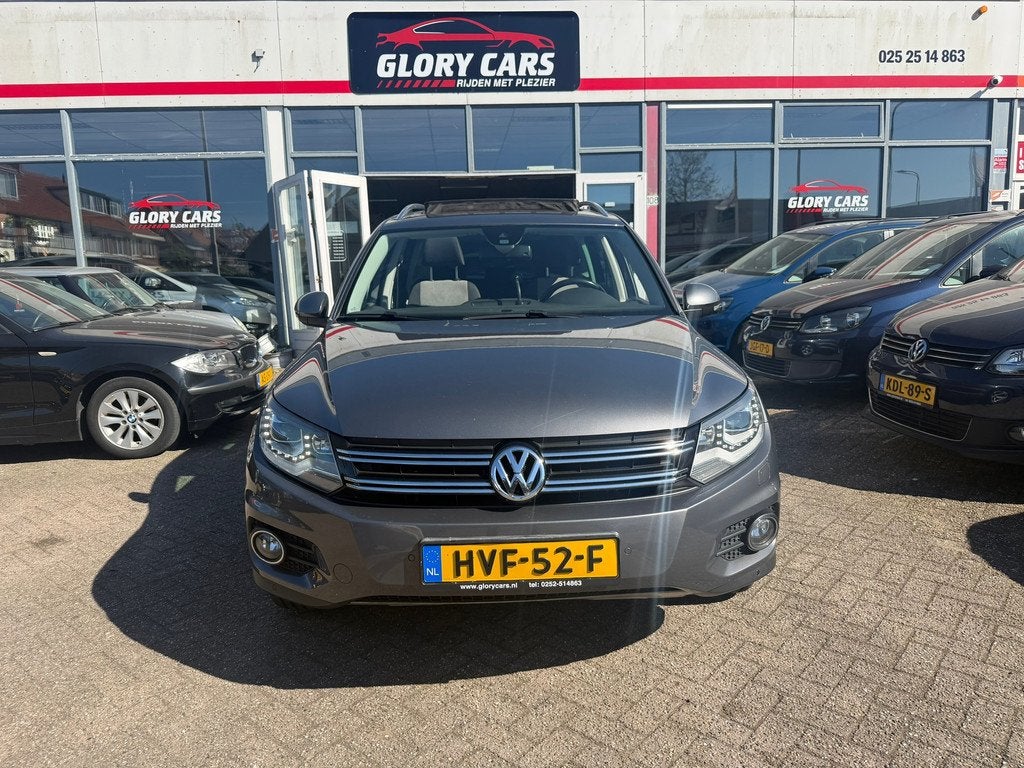 Volkswagen TIGUAN 2.0 TSI Sport&Style 4Motion AUTOMAAT-PANO-, Auto's, Volkswagen, Automaat, Euro 5, Gebruikt, Zwart