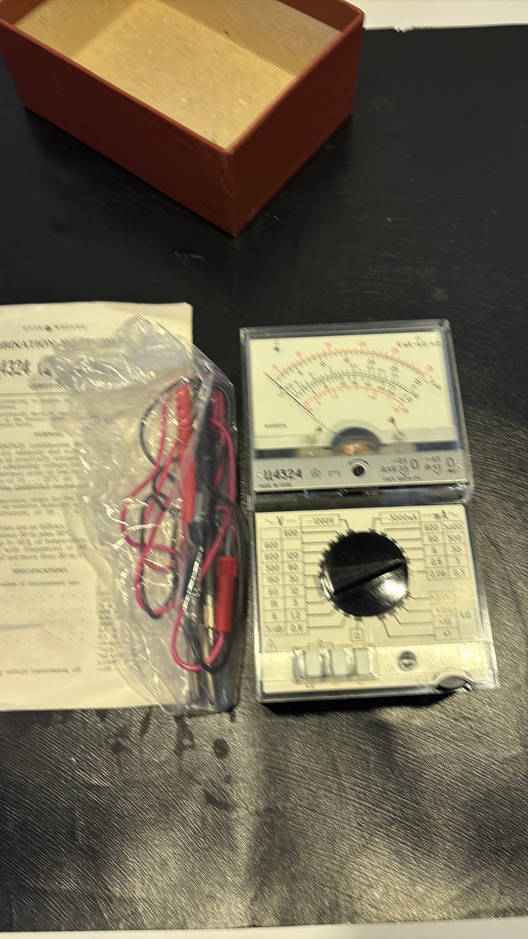 Vintage USSR Multimeter Ц4324 - Werkend met Handleiding, Ophalen of Verzenden