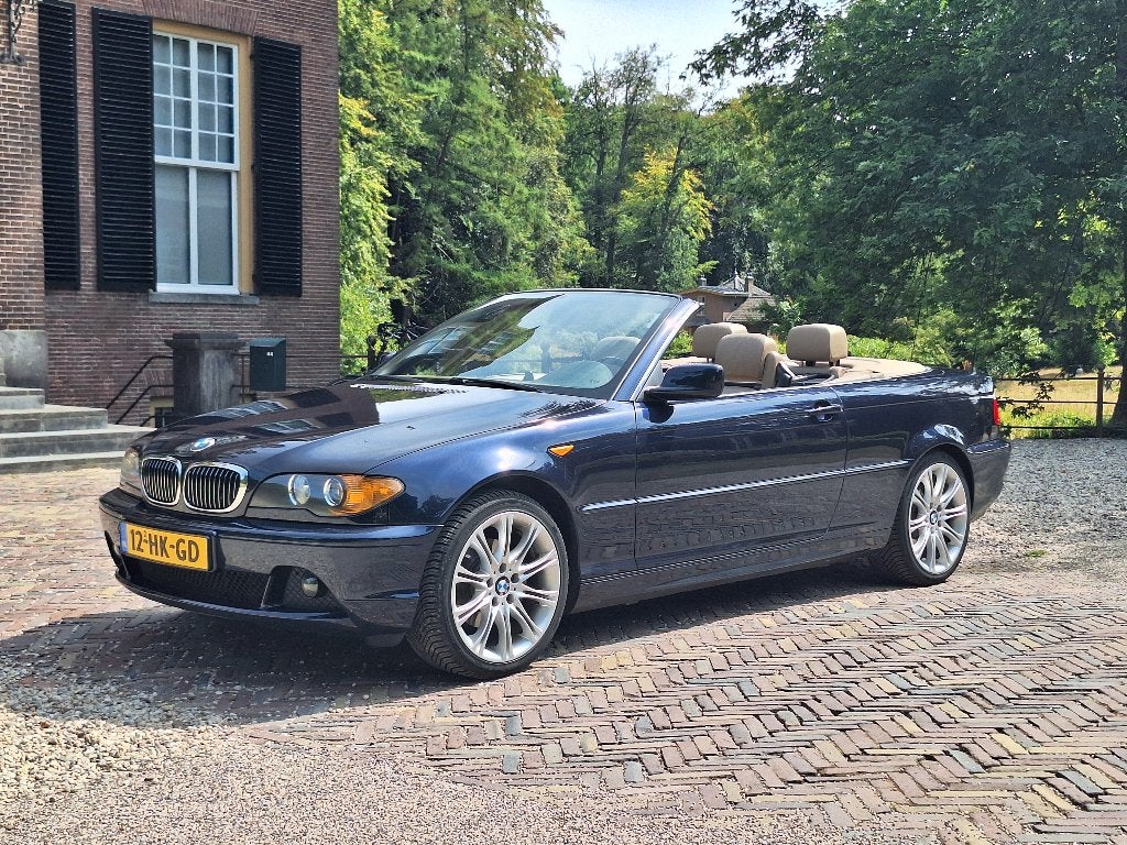 BMW 3-Serie E46 323ci Cabriolet '00 verse APK met Hardtop, Achterwielaandrijving, Beige, 2494 cc, Cabriolet