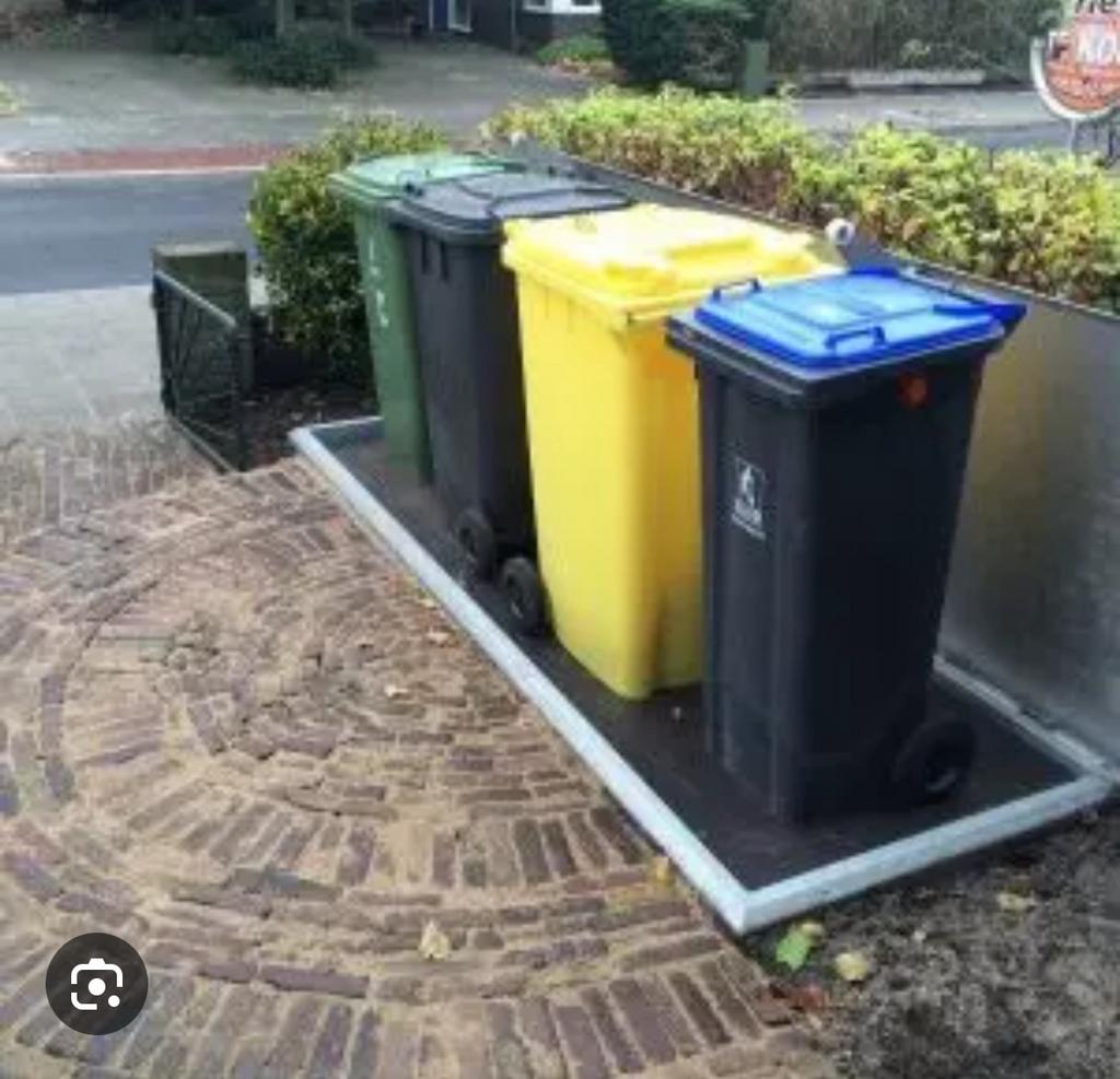 Ondergrondse Opbergsysteem met lift 1100 kilo, Huis en Inrichting, Woonaccessoires | Prullenbakken, Ophalen, Kunststof, 40 liter of meer