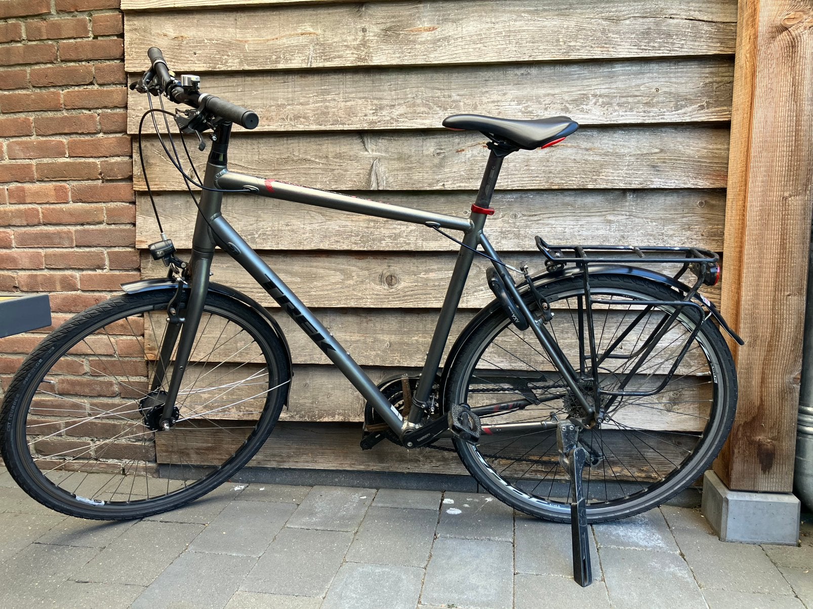 TREK herenfiets X300 28 inch, 28 inch, Gebruikt, Velgrem, 57 tot 61 cm