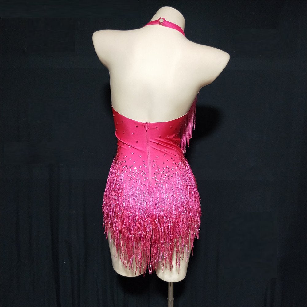 Dames roze glitter bodysuit / jumpsuit party festival outfit, Kleding | Dames, Verzenden, Maat 46/48 (XL) of groter, Nieuw, Overige thema's