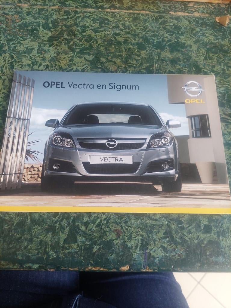 Opel Vectra en Signum brochure (editie 07/07), Ophalen of Verzenden, Gelezen, Opel, McCann Erickson