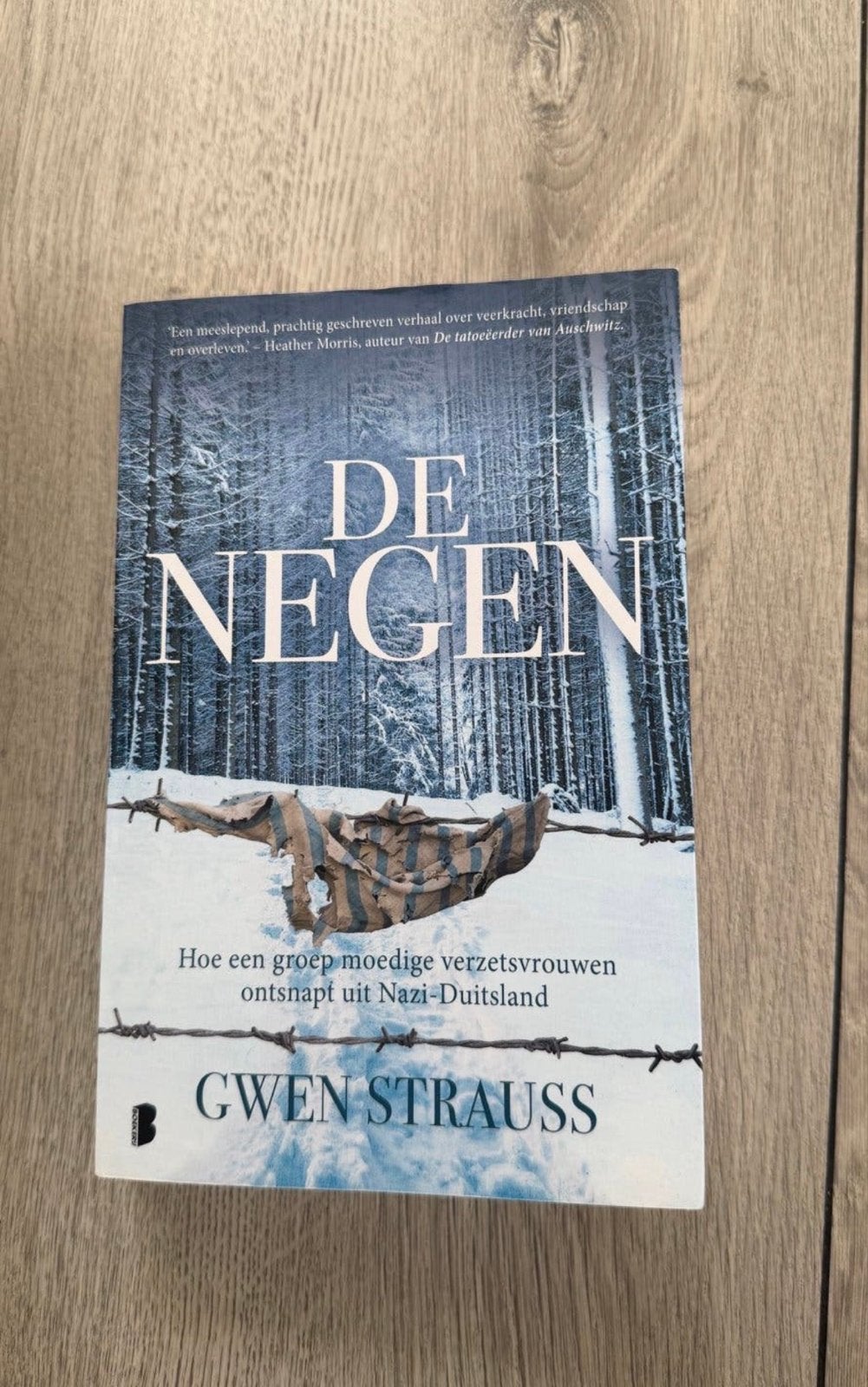 De Negen - Gwen Strauss (Paperback), Boeken, Ophalen of Verzenden, Gelezen