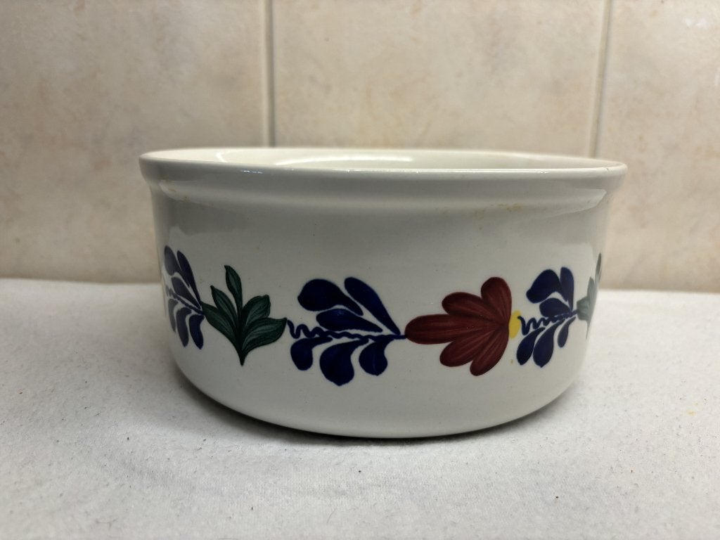 Ronde Boerenbont Ovenschaal, Antiek en Kunst, Ophalen of Verzenden
