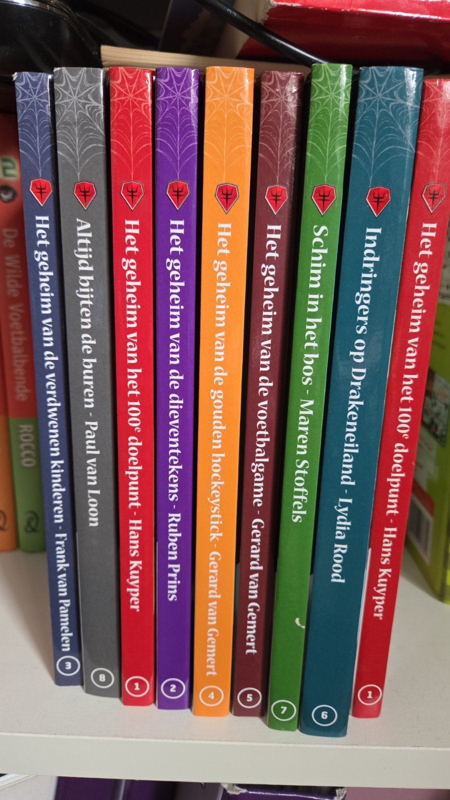 'het geheim van'  boeken, Ophalen, Zo goed als nieuw