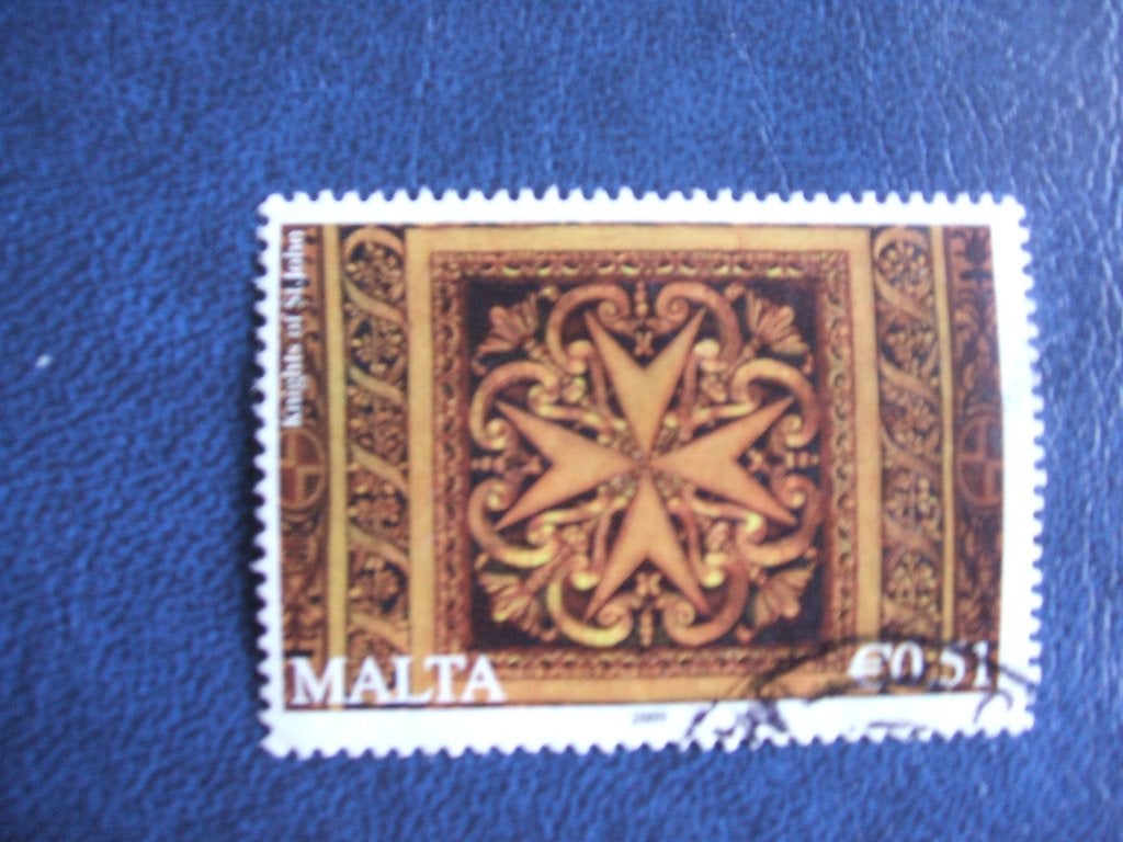 Malta, Verzenden, Malta, Gestempeld
