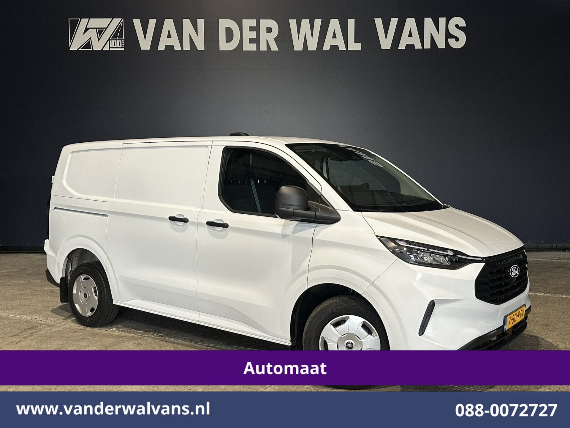 Ford Transit Custom 2.0 TDCI 136pk Automaat L1H1 Euro6 Airco, Dealer onderhouden, 4 cilinders, Wit, Bedrijf