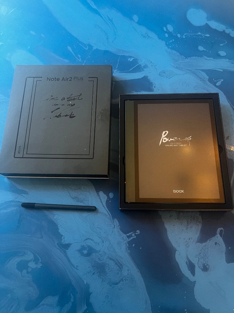 Onyx BOOX Note Air 2 plus, Computers en Software, Touchscreen, Ophalen of Verzenden, Zo goed als nieuw, 10 inch of meer