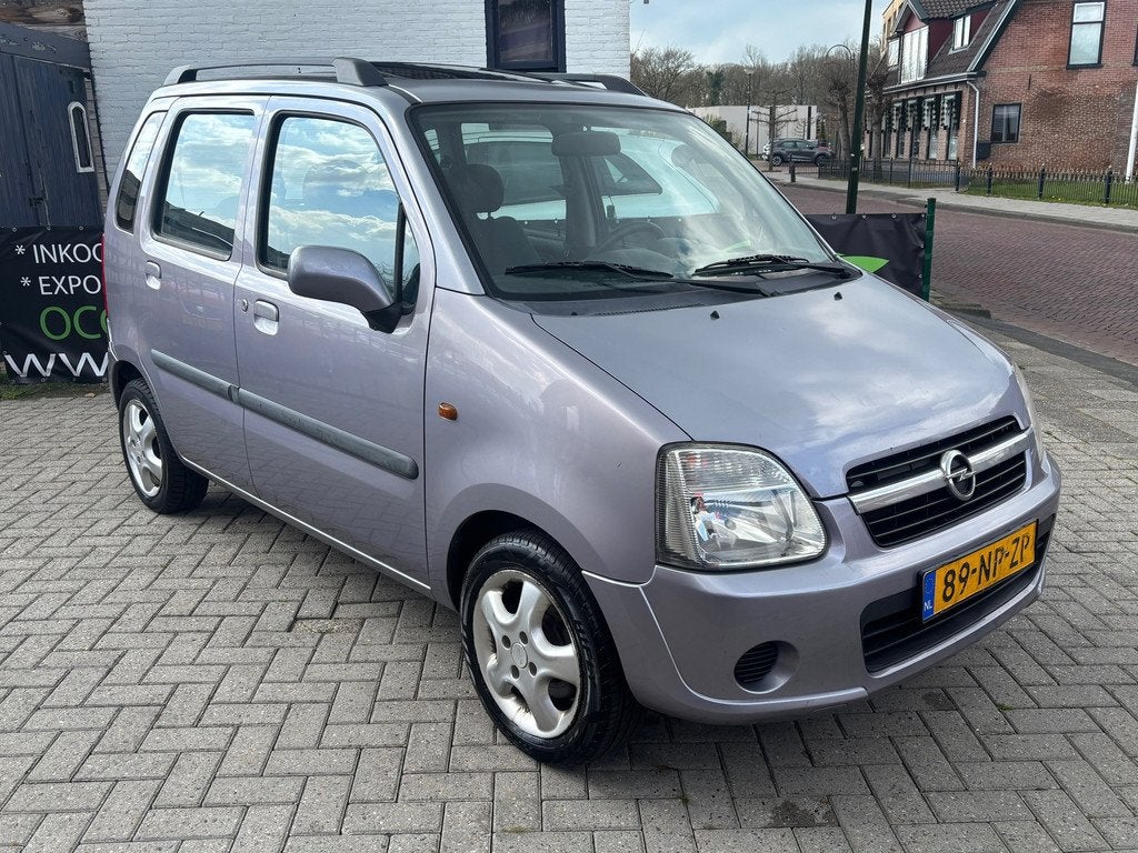 Opel Agila 1.2-16V Enjoy | APK | DAKJE |, Auto's, Opel, Voorwielaandrijving, Origineel Nederlands, Bedrijf, Handgeschakeld
