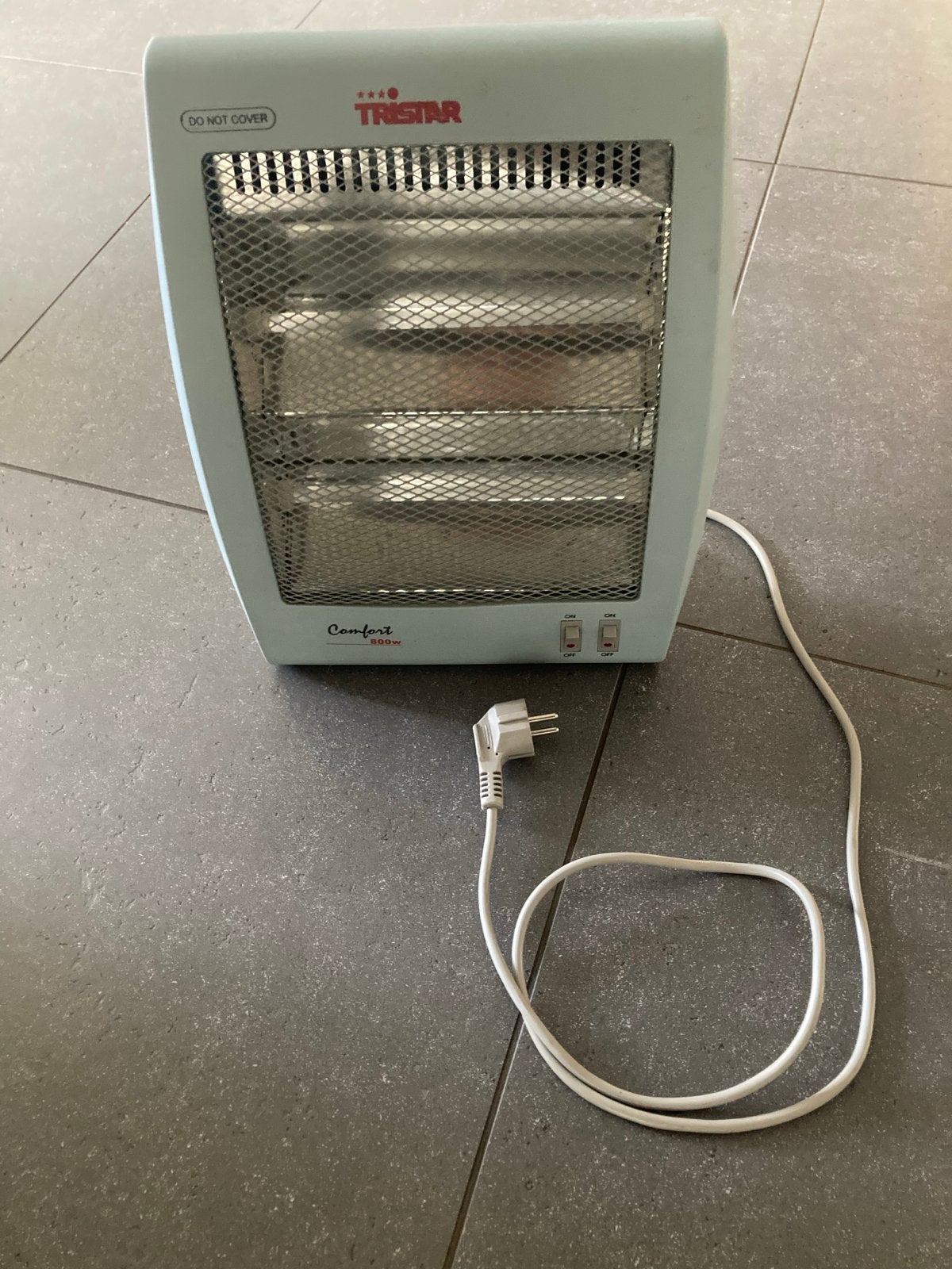 Tristar Halogeen camping Kachel Comfort 800W, Ophalen of Verzenden, Gebruikt
