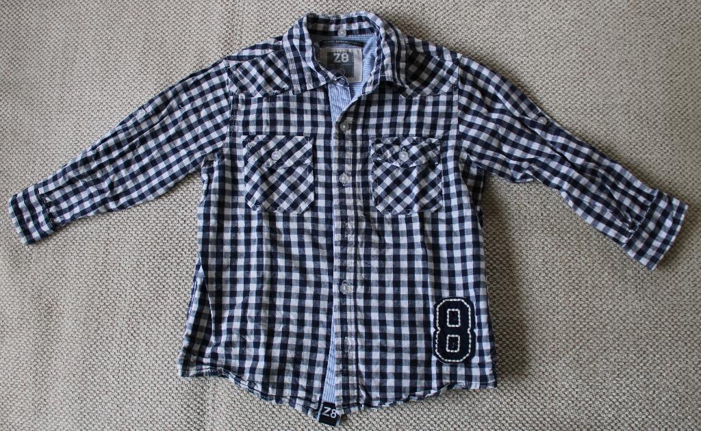 Overhemd van Z8 maat 92/98, Z8, Overhemd of Blouse, Ophalen of Verzenden, Zo goed als nieuw