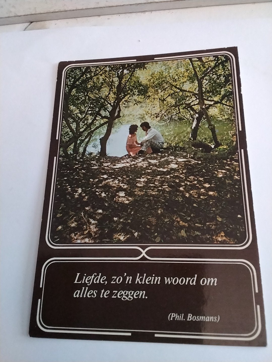 LIEFDE, ZO'N KLEIN WOORD OM, Ophalen of Verzenden, Voor 1920, Overige thema's