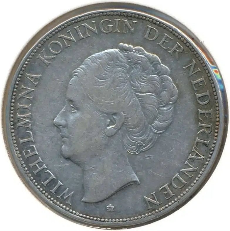 Nederland 2,5 gulden Wilhelmina 25 stuks