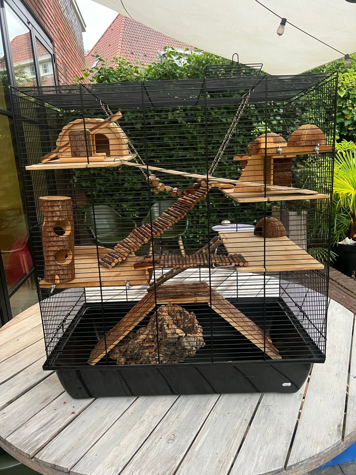 Muizen / hamster /vogelkooi, Ophalen, Loopwiel of Rad