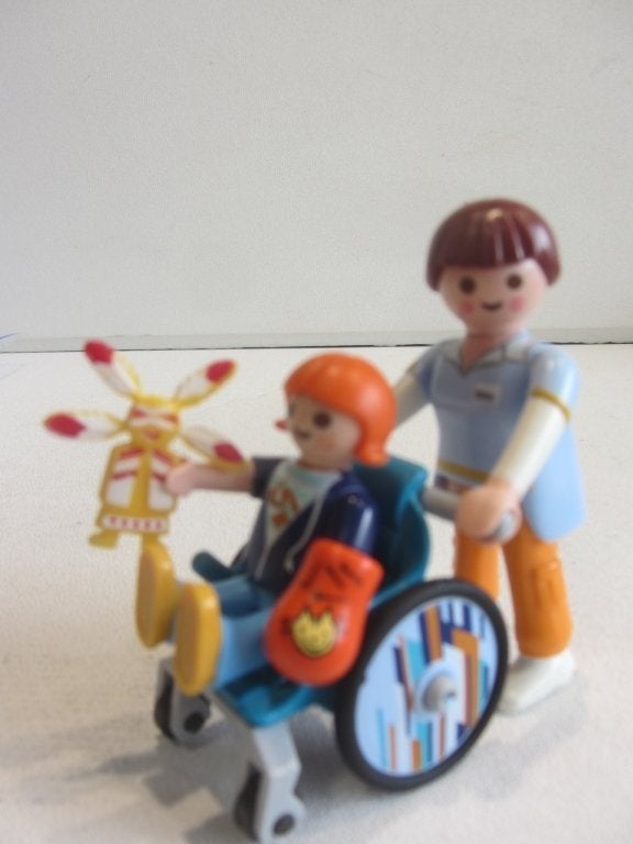 playmobil Kind in Rolstoel, Ophalen of Verzenden, Gebruikt, Losse onderdelen