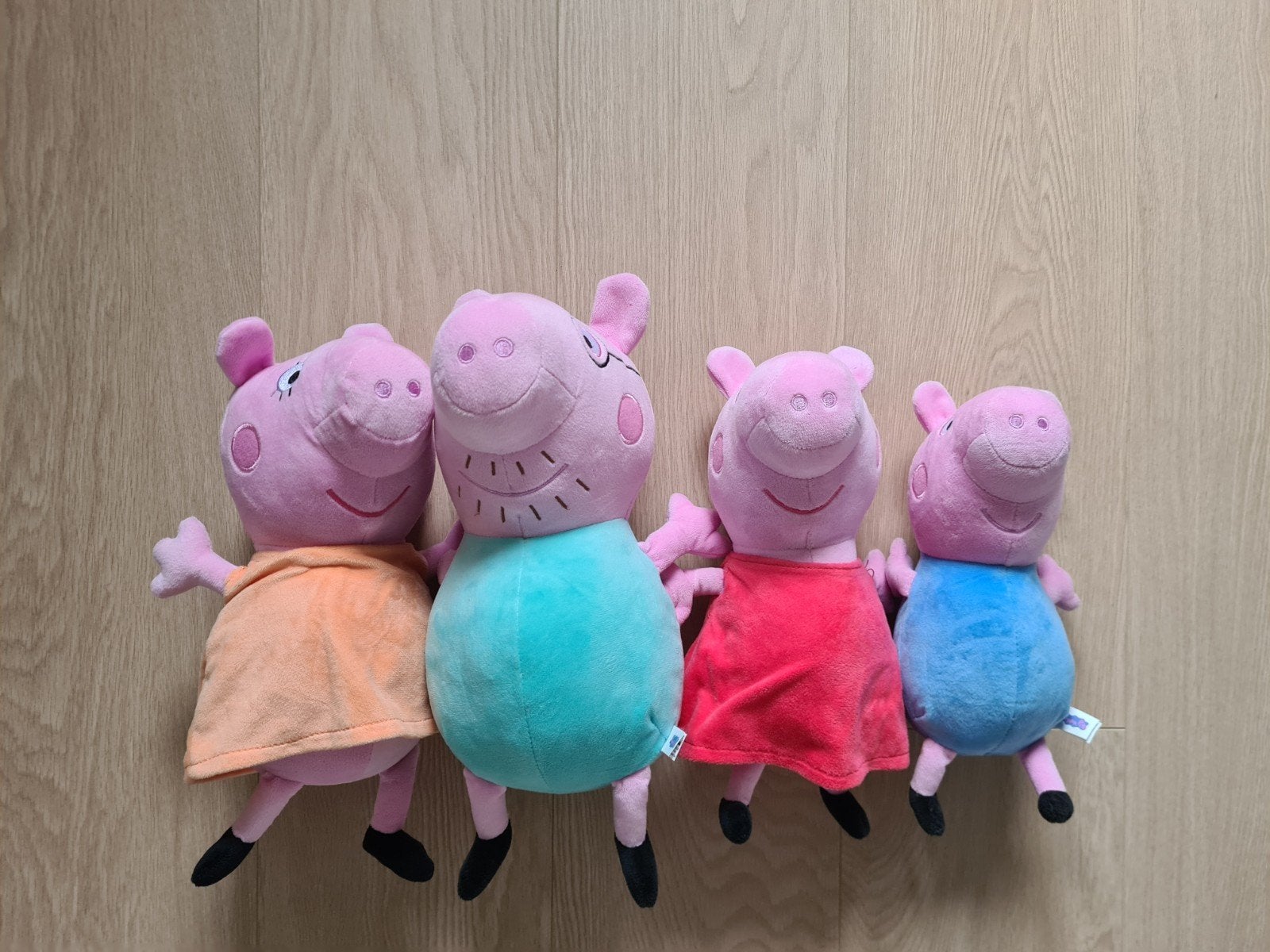 familie peppa big knuffels, Ophalen of Verzenden, Zo goed als nieuw, Overige typen
