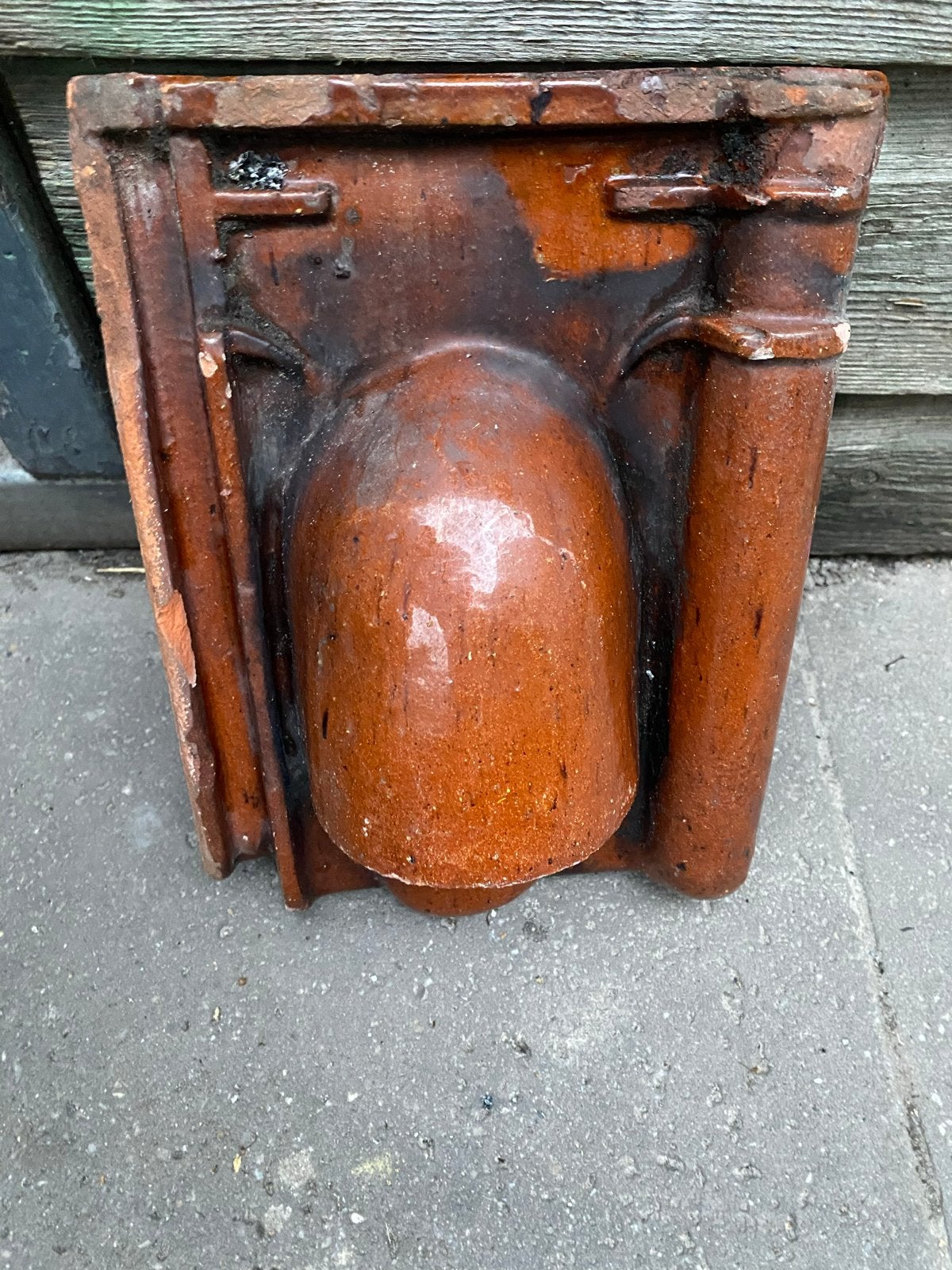 Boerderij dakpan met opening - Antieke dakpan, Ophalen, Gebruikt, Steen of Klei, Minder dan 5 m²