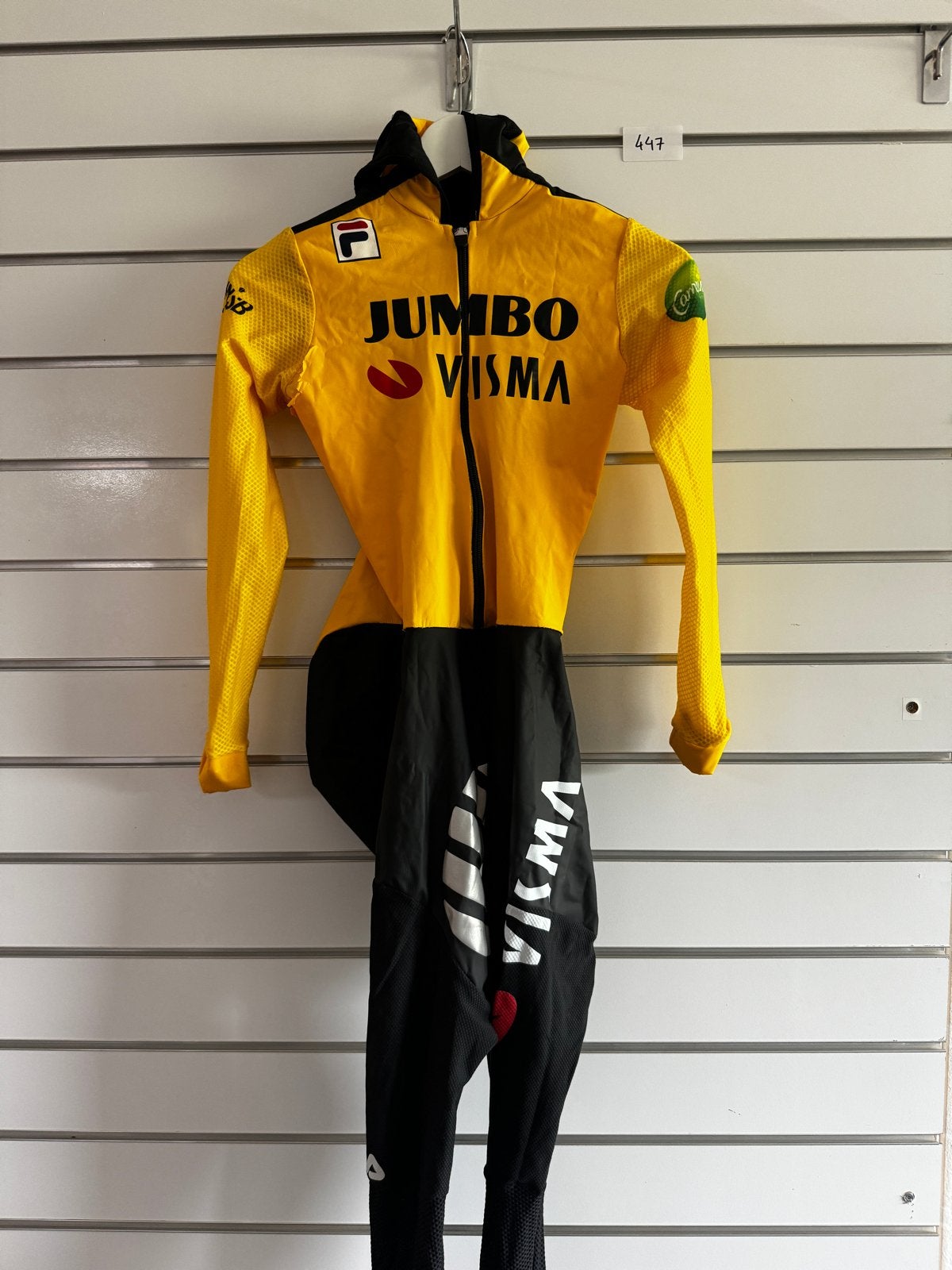 Schaatspak Jumbo Visma - Maat M - Beschadigd, Ophalen of Verzenden, Gebruikt, Overige merken