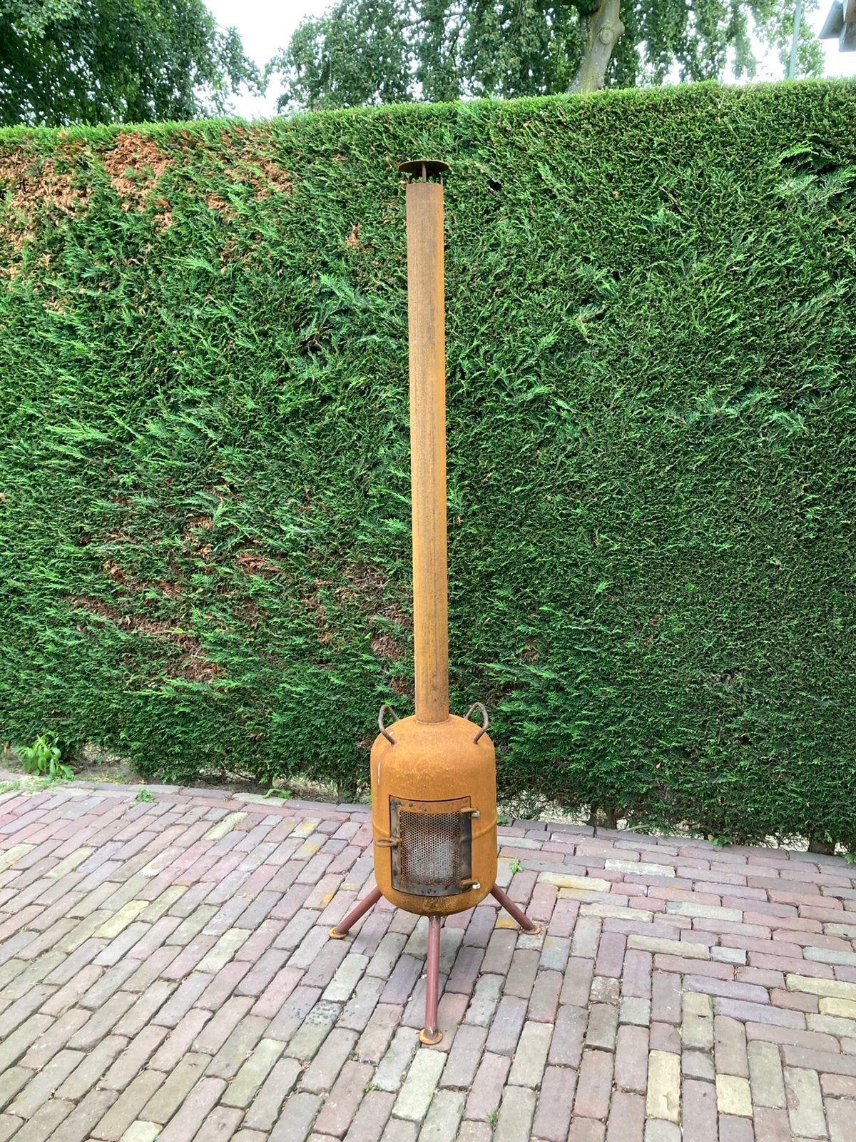 Terrashaard tuin kachel, Tuin en Terras, Vuurkorven, Ophalen, Nieuw