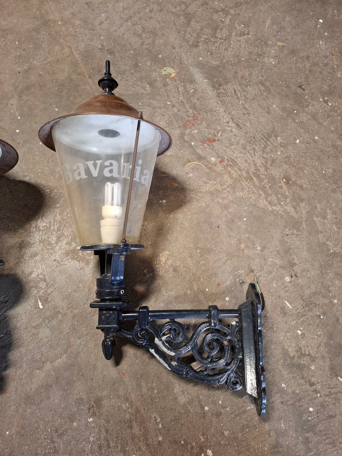 Set van 2 Bavaria buitenlampen - gietijzer, Ophalen