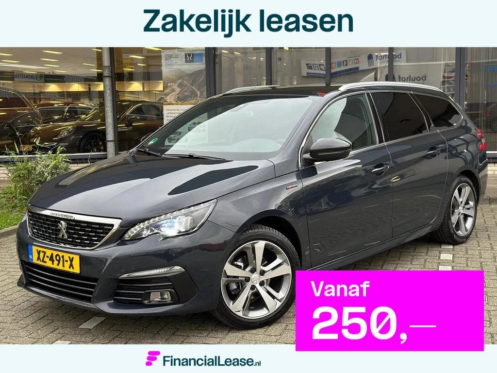 Peugeot 308 SW 1.5 BlueHDi Blue Lease GT-Line / PANO, Stof, Gebruikt, 4 cilinders, Origineel Nederlands