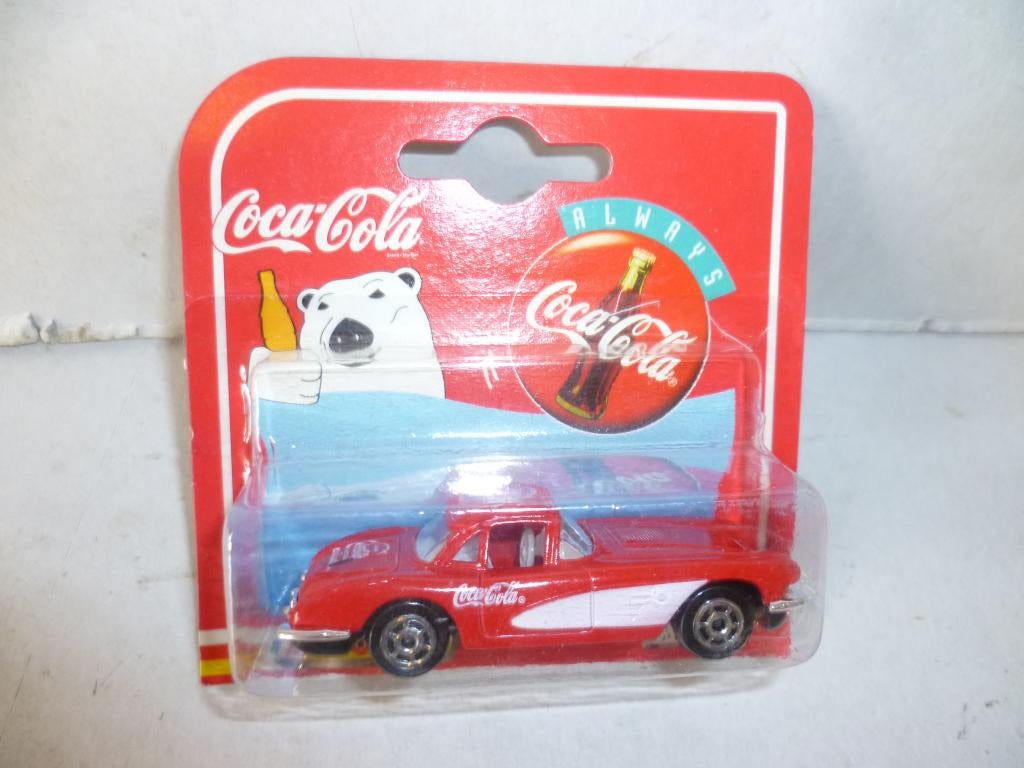Majorette 1997 Chevrolet Corvette Coca Cola modelauto., Ophalen of Verzenden, Nieuw, Auto