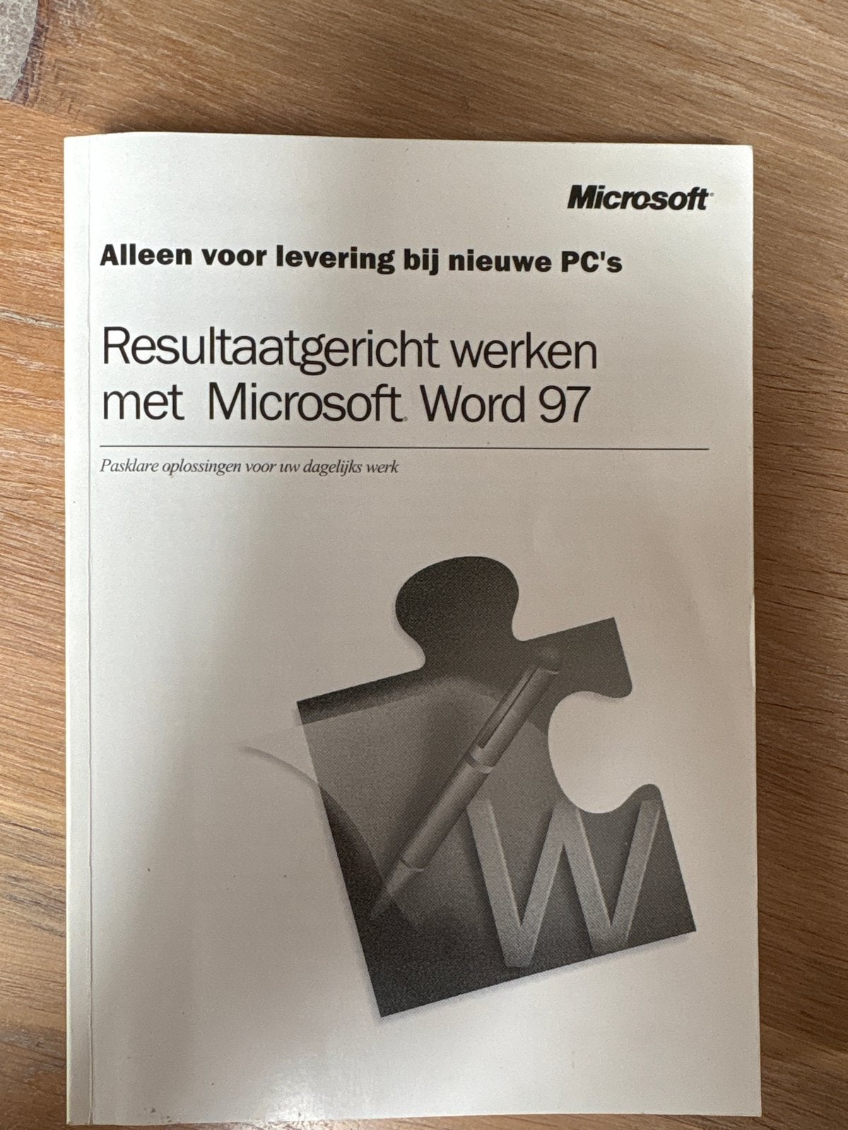 Boek: Resultaatgericht werken met Microsoft Word 97, Ophalen, Zo goed als nieuw, Overige niveaus
