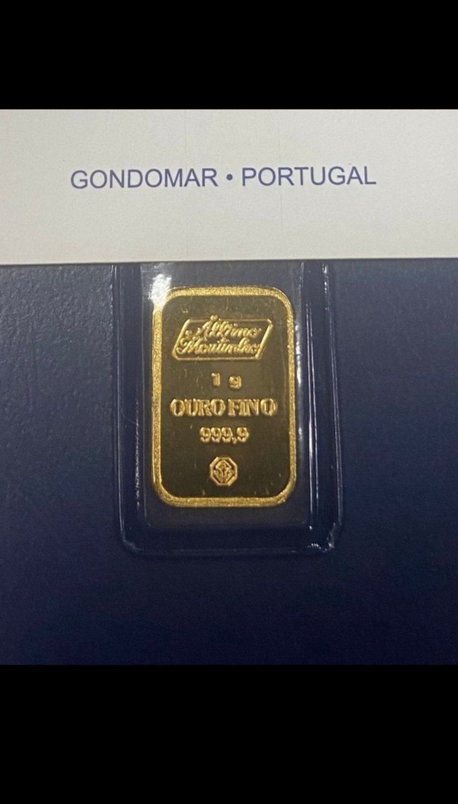 Goudbaar 1 gr, Ophalen of Verzenden, Goud