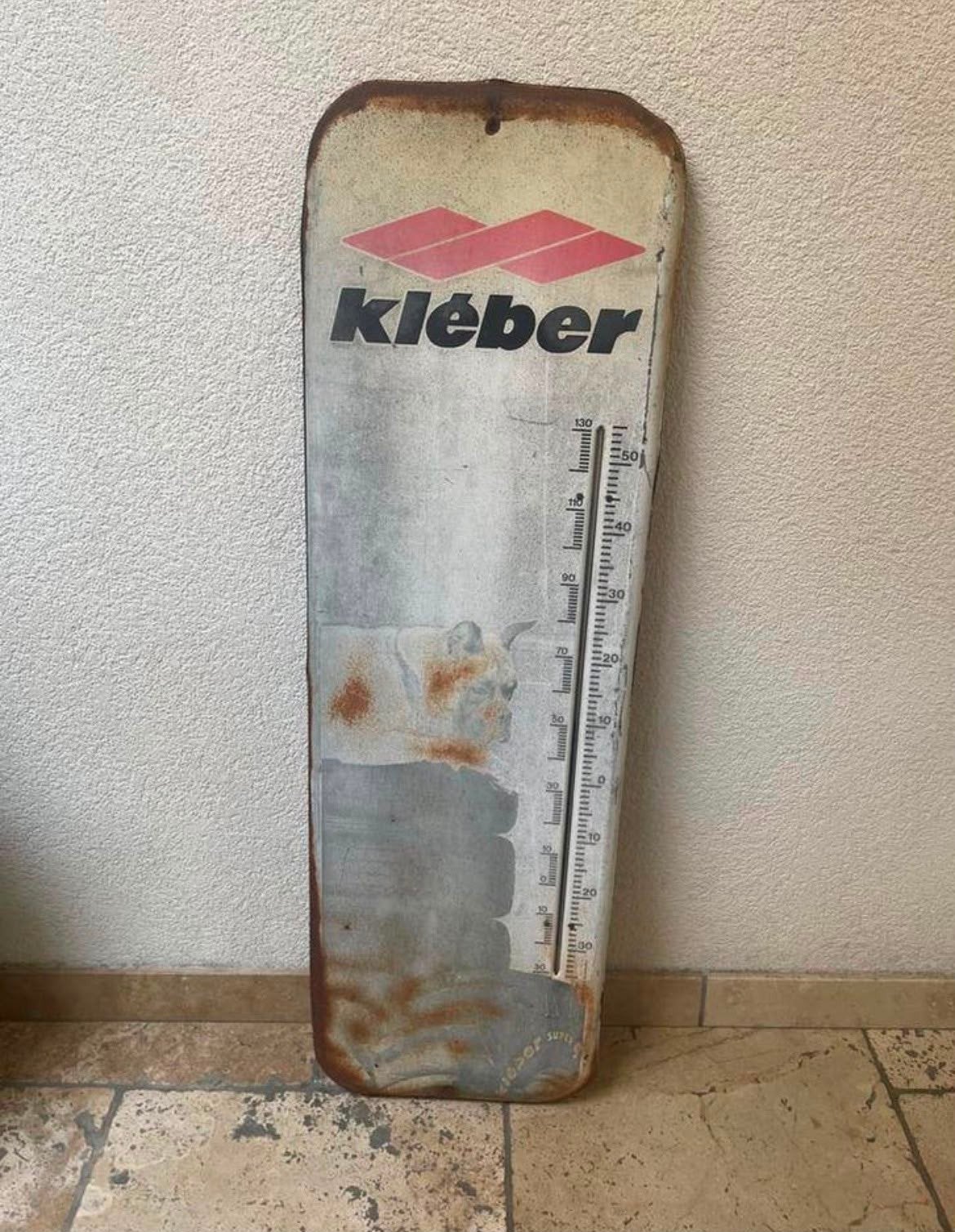 Antiek bord kléber, Ophalen